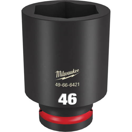 Shockwave™ Impact Duty™ Socket, Power, 46 mm, 3/4" Drive, 6 Points, Deep