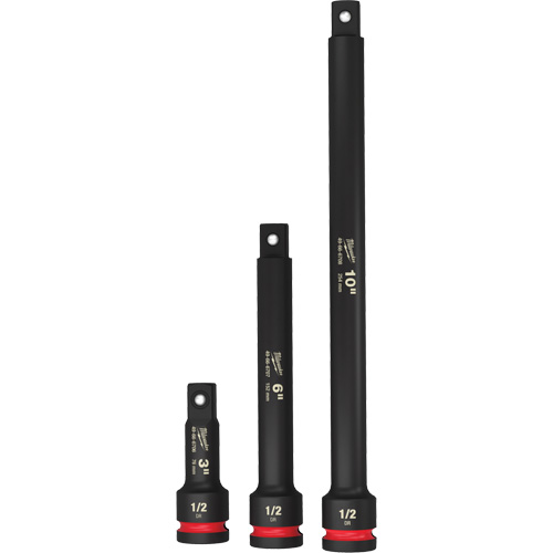 Shockwave™ Impact Duty™ Socket Extension Set, Impact, 1/2" Drive, 3"/6"/10" L