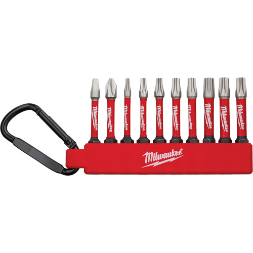 Shockwave™ Bit Set, 10 Pcs., Phillips/Square/Torx®