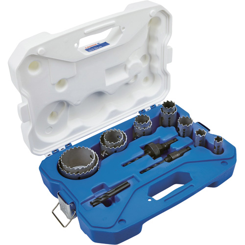 General Hole Saw Set, 11 Pieces