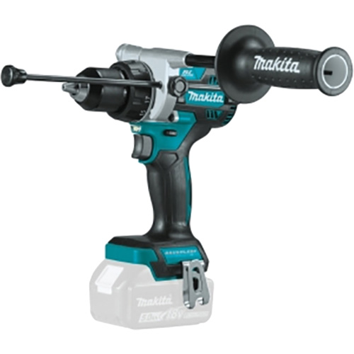 Cordless Hammer Drill/Driver with Brushless Motor (Tool Only), 1/2" Chuck, 18 V
