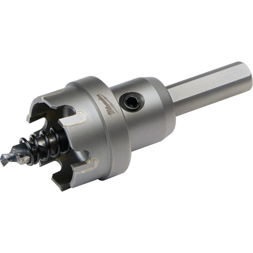 One-Piece Carbide Hole Cutters, 1-1/8", 3/16" Depth of Cut