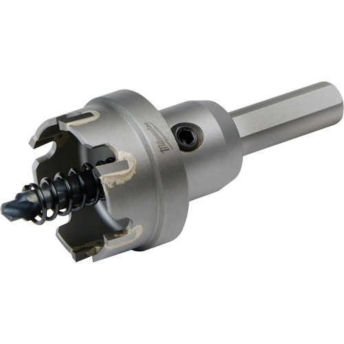One-Piece Carbide Hole Cutters, 1-7/32", 3/16" Depth of Cut
