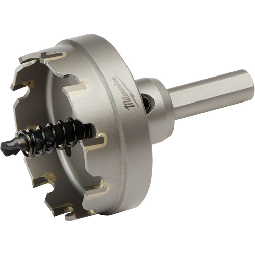 One-Piece Carbide Hole Cutters, 2", 3/16" Depth of Cut