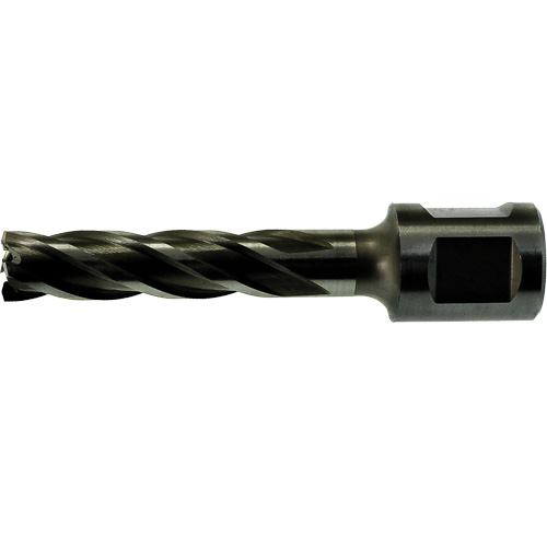 DRILLCO Annular Cutter, 9/16" Diameter, High Speed Steel, 2" Depth of Cut, 3/4" Shank