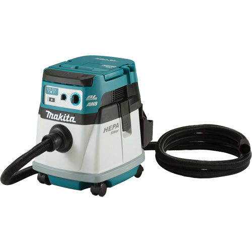 Dry Quiet Vacuum Cleaner with AWS (Tool Only), 18 V, 3.96 gal. Capacity