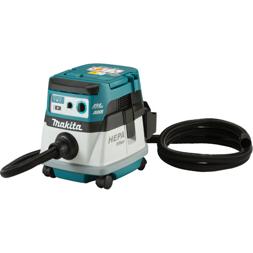 Dry Quiet Vacuum Cleaner with AWS (Tool Only), 18 V, 2.11 gal. Capacity