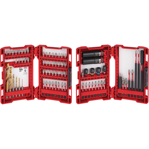 Shockwave™ Impact Drill & Drive Set, 27 Pcs., Hex/Nutsetter/Phillips/Slotted/Square/Torx®