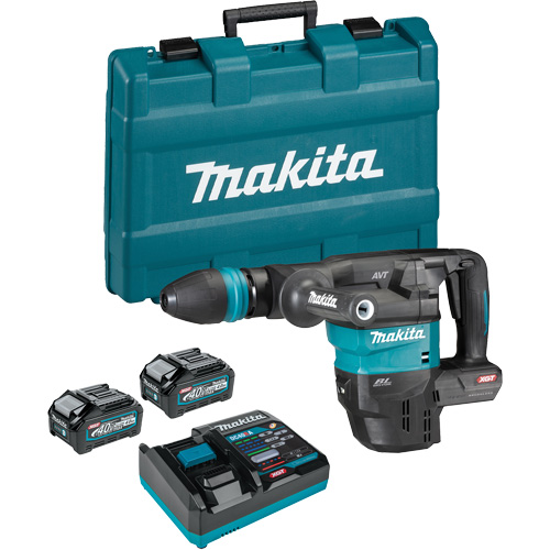 40 V XGT SDS-MAX Demolition Hammer with Brushless Motor & AWS Kit