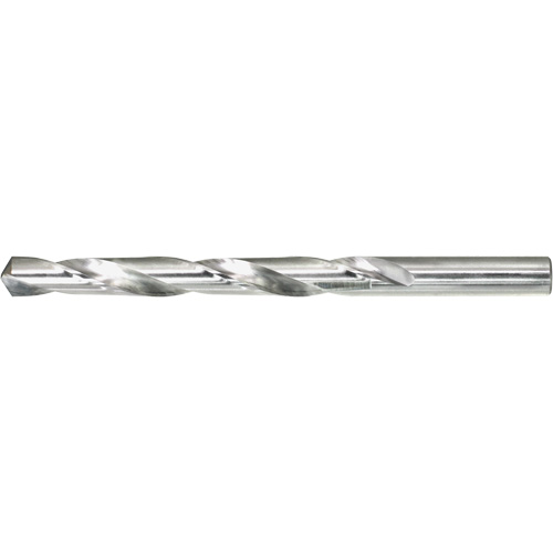 DRILLCO Jobber Drill Bit, Carbide, #30, 2-3/4" L, 1-5/8" Flute, 118° Point Angle