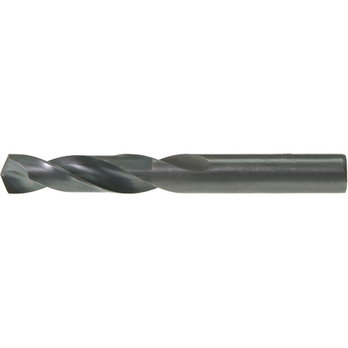 DRILLCO Screw Machine Length Drill Bit, #9, High Speed Steel, 1-3/16" Flute, 135° Point
