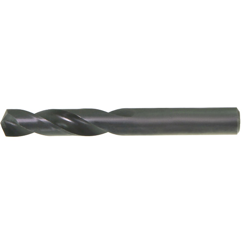 DRILLCO Screw Machine Length Drill Bit, 1/8", High Speed Steel, 7/8" Flute, 135° Point