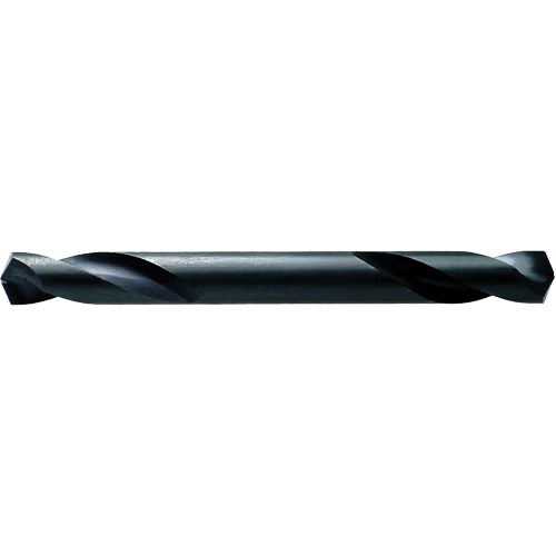 DRILLCO Double End Drill Bit, 5/32", High Speed Steel, 1/2" Flute, 135° Point