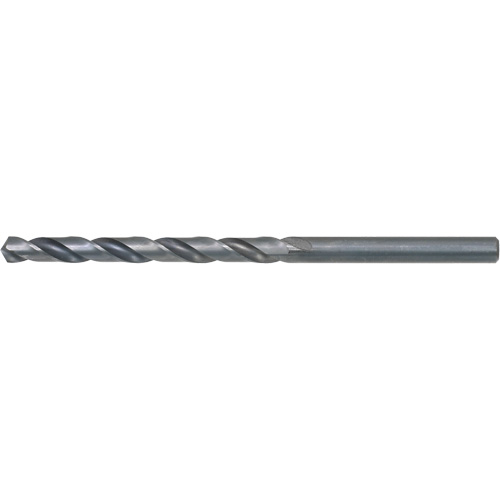 DRILLCO Taper Length Drill Bit, 27/64", High Speed Steel, 4-5/8" Flute, 118° Point