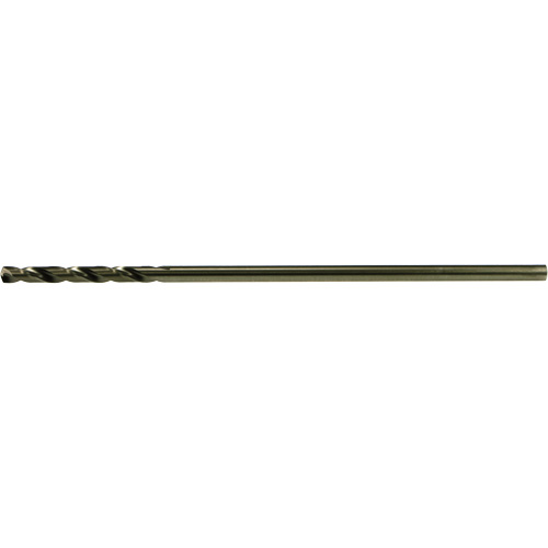 DRILLCO Aircraft Extension Drill Bit, 9/64", High Speed Cobalt, 1-3/4" Flute, 135° Point
