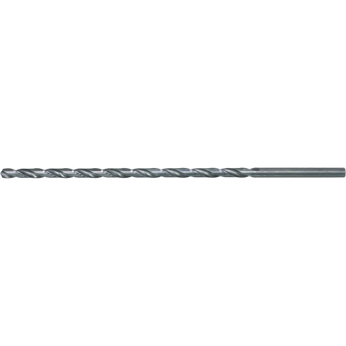DRILLCO Extra Length Drill Bit, 31/64", High Speed Steel, 9" Flute