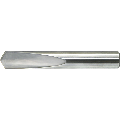 DRILLCO Solid Carbide Spade Drill Bit, 3/64" Diameter, 1/8" Round Shank, 1-1/2" Length