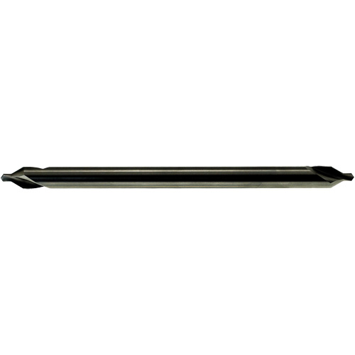 DRILLCO Combined Centre Drill & Countersink, #4, 1/8" Small Diameter, 5/16" Large Diameter, High Speed Steel