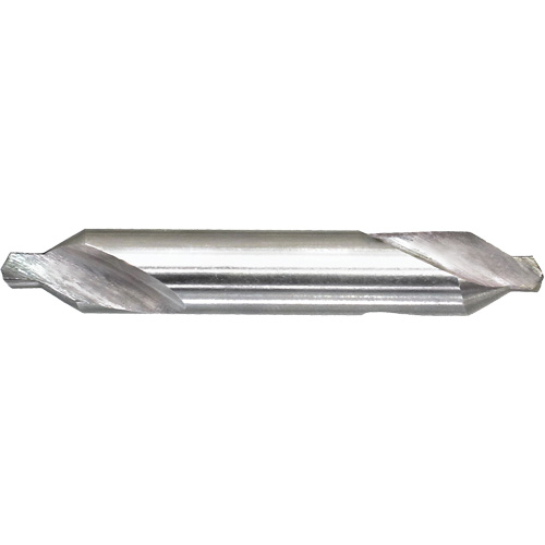 DRILLCO Combined Centre Drill & Countersink, #7, 1/4" Small Diameter, 5/8" Large Diameter, High Speed Steel