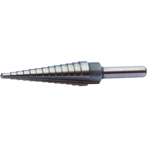 DRILLCO Multi-Step Drill Bit, 3/16" - 1/2" , High Speed Steel