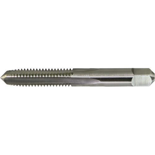 DRILLCO Straight Flute Hand Tap, High Speed Steel, 4-48 Thread