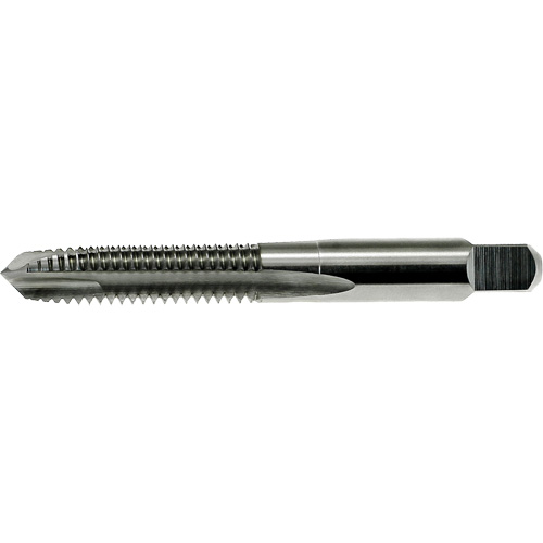 DRILLCO Spiral Point Tap, High Speed Steel, 3/8"-24 Thread, 2-15/16" L