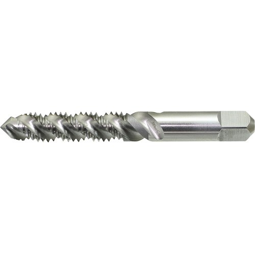 DRILLCO Spiral Flute Hand Tap, High Speed Steel, 7/16"-20 Thread
