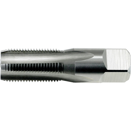 DRILLCO Pipe Tap, 1/4"-18, 4 Flutes, High Speed Steel