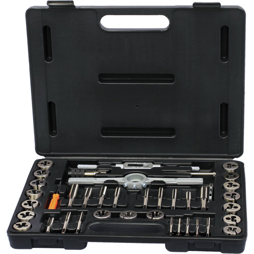 DRILLCO Metric Tap & Die Set, 36 Pieces