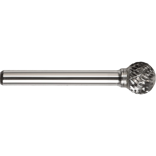 DRILLCO Single Cut Ball Shaped Burr, SD-14