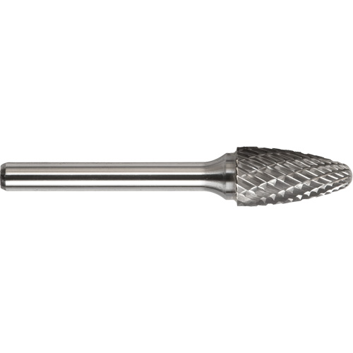DRILLCO Single Cut Ballnose Tree Burr, SF-7