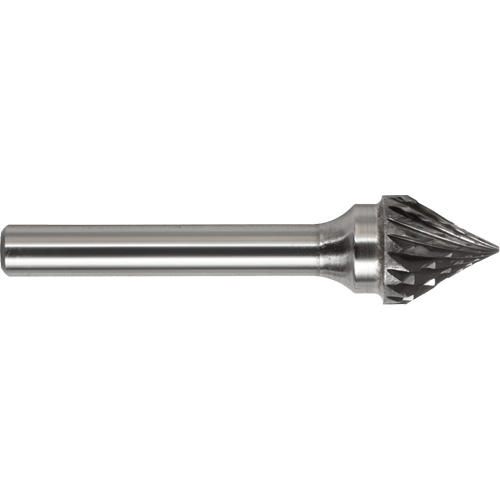 DRILLCO Double Cut 60° Cone Burr, SJ-6