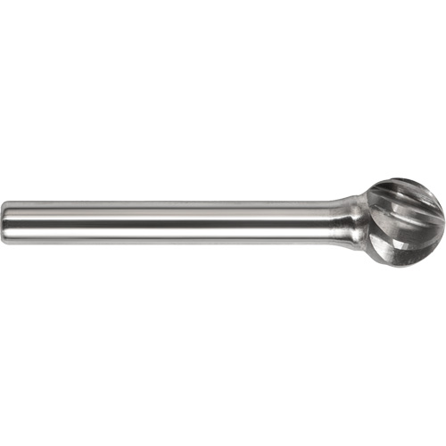 DRILLCO Aluminum Cut Ballnose Tree Burr, SD-6NF