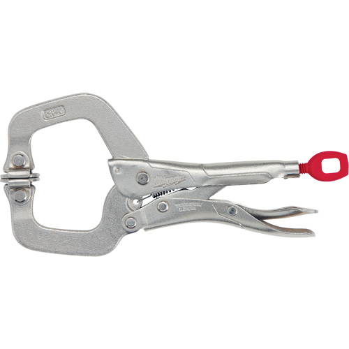 Torque Lock™ Locking Pliers with Swivel Jaws, 6" Length, C-Clamp