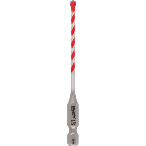 Shockwave™ Hammer Drill Bit, 1/8", Hex Shank, Carbide