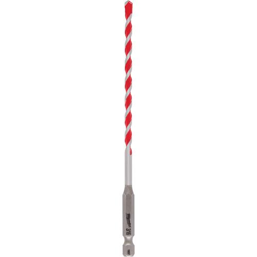 Shockwave™ Hammer Drill Bit, 3/16", Hex Shank, Carbide