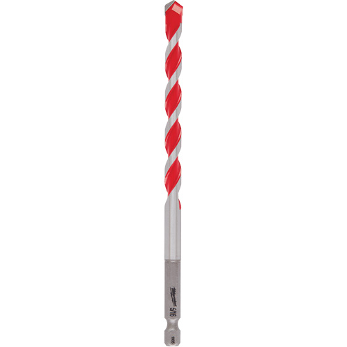 Shockwave™ Hammer Drill Bit, 5/16", Hex Shank, Carbide