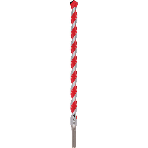Hammer Drill Bit, 5/8", 3-Flat Shank, Carbide