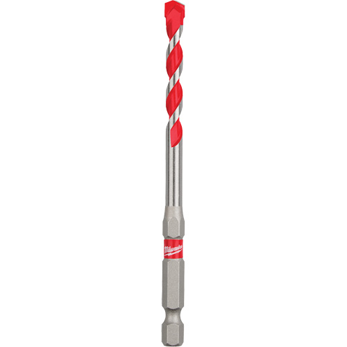 Shockwave™ Hammer Drill Bit, 1/4", Hex Shank, Carbide