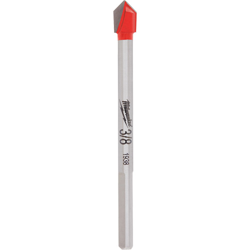 Glass & Tile Bit, 3/8", Carbide