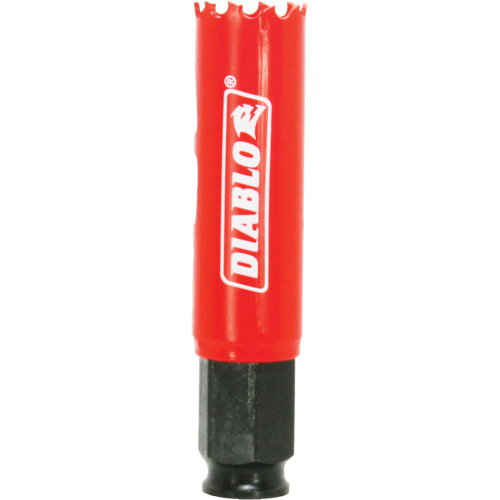 Hole Saw, 7/8", 2-3/8" Depth of Cut, Bi-Metal