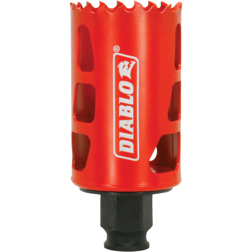 Hole Saw, 1-5/8", 2-3/8" Depth of Cut, Bi-Metal