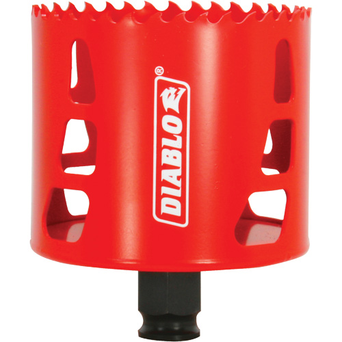 Hole Saw, 3", 2-3/8" Depth of Cut, Bi-Metal