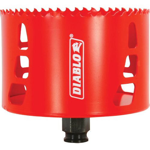 Hole Saw, 4", 2-3/8" Depth of Cut, Bi-Metal