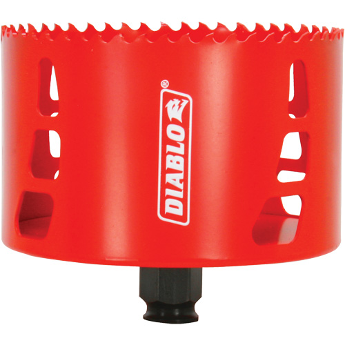 Hole Saw, 4-1/8", 2-3/8" Depth of Cut, Bi-Metal