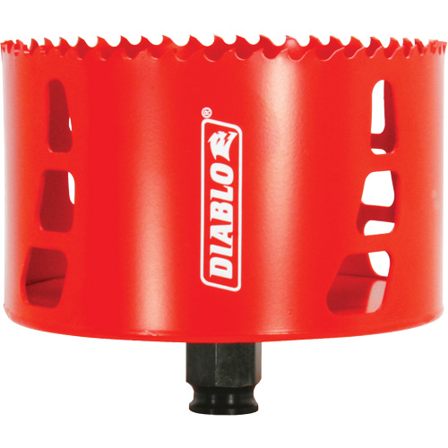 Hole Saw, 4-1/4", 2-3/8" Depth of Cut, Bi-Metal