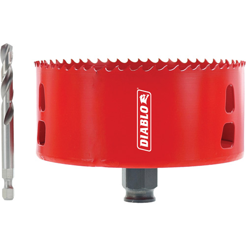 Recessed Lighting Hole Saw, 4-3/8", 1-7/10" Depth of Cut