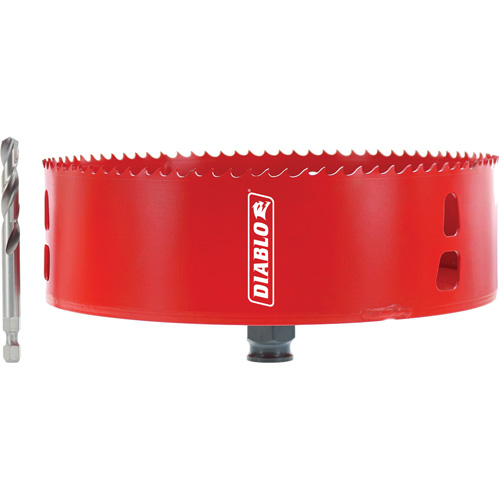 Recessed Lighting Hole Saw, 6-3/8", 1-7/10" Depth of Cut