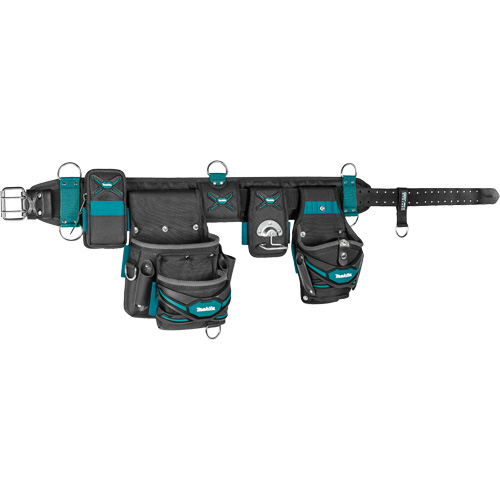 TH3 Ultimate Heavyweight Tool Belt Set, Polyester, Blue/Grey