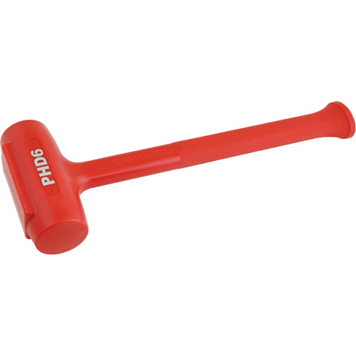 One-Piece Dead Blow Hammer, 5.5 lbs., Smooth Grip, 20" L